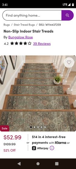 Stair Tread Carpet Runners