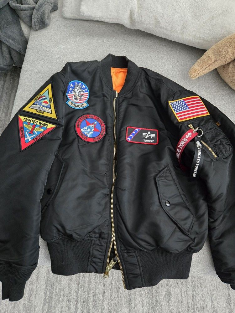 Alpha Industries MA-1 Bomber Jacket Rare And Exclusive