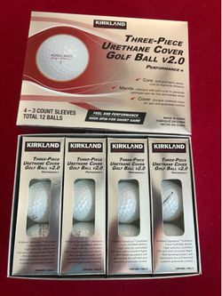 12 New Golf Balls