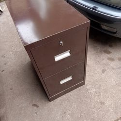 file cabinet 2 drawers 