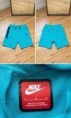 Nike Tech Fleece Shorts Turquoise/Teal
