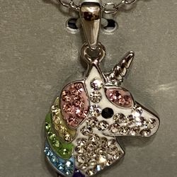 Unicorn 🦄 Necklace For Children 15 And Under