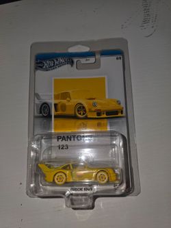 Hot Wheels Silver Series Porsche 934/5 Pantone 123