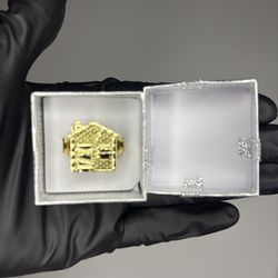 GOLD NUGGET HOUSE RING