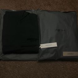 Black fear Of God Men’s Essentials Hoodie