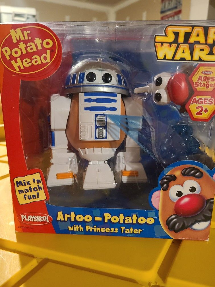 Mr. Potato Head ARTOO-POTATOO Star Wars R2D2 Toy BRAND NEW Hasbro Playskool