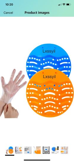 Deodorizer Screens 50 Pack Anti-Splash Urinal Screen Urinal Deodorizer Odor Freshener for Public Restrooms Restaurants Cafes Bars Schools Fits Wet & D