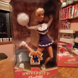 University Cheerleading Barbie Kentucky 