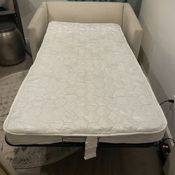 CB2 Loveseat Pullout With Mattress - Twin