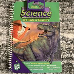 Leapfrog - Leap 3 - Science “The World of Dinosaurs” - Booklet + Cartridge 