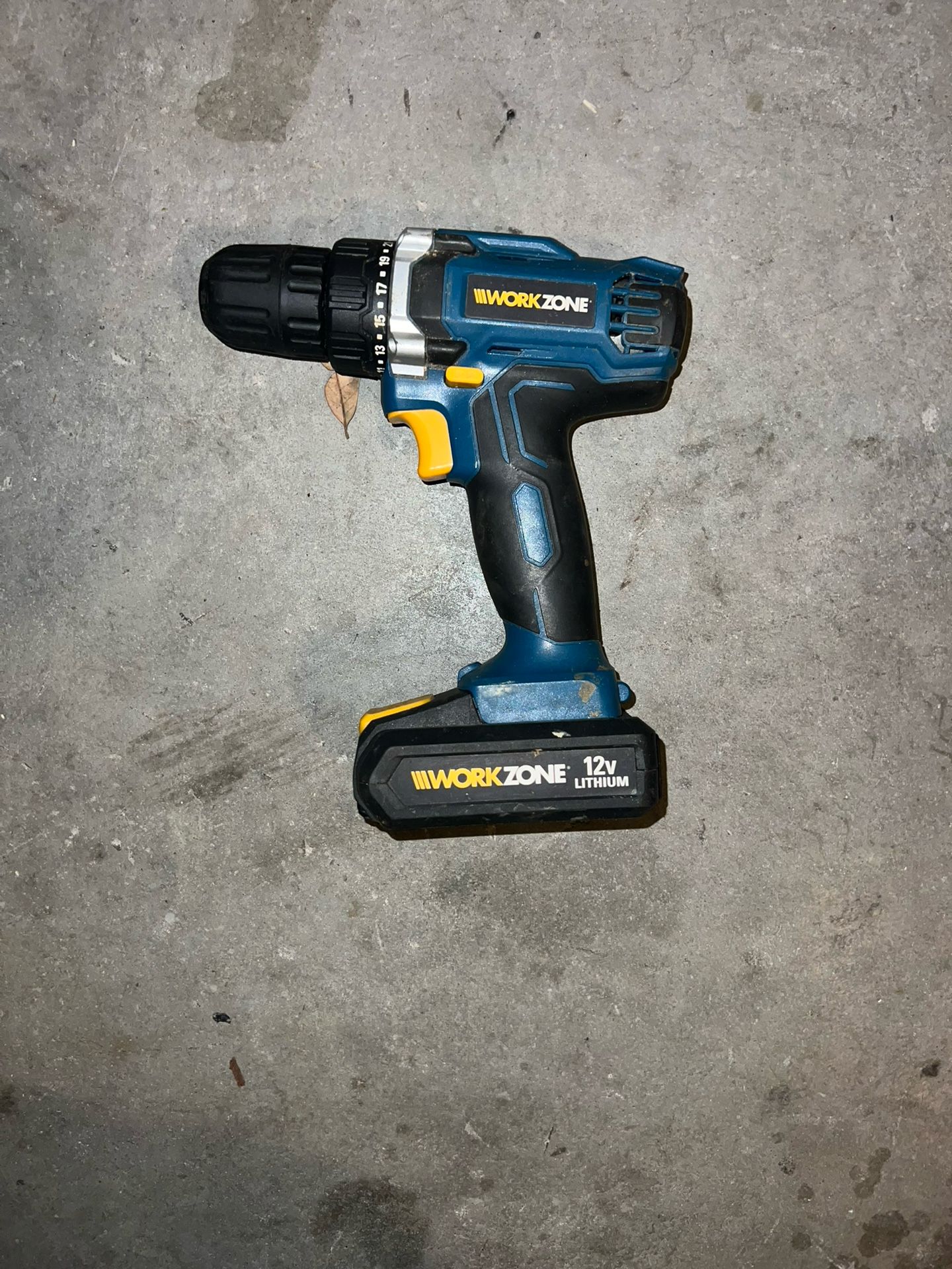 WorkZone 12V Drill