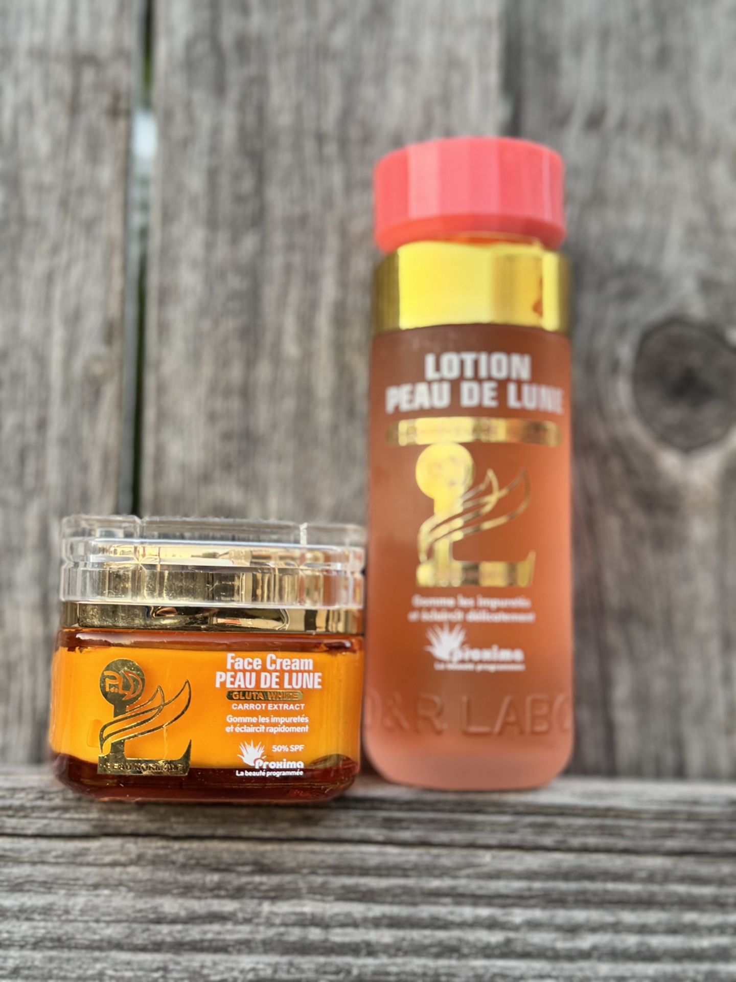 2pcs. Peau De LUNE Eclaircissa Cleanser & Facial Cream Spf 50👌anti Sunburn