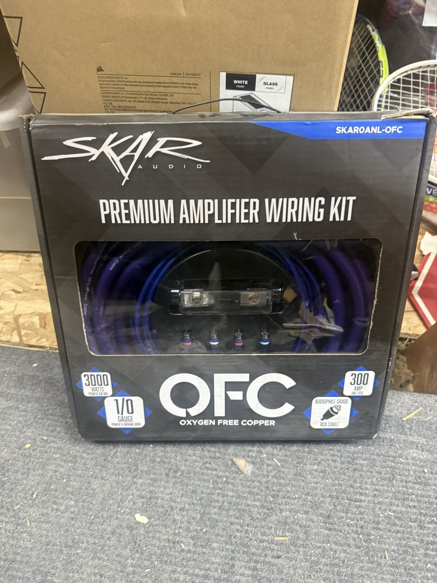 Skar Audio Amp 0/1 Gauge Wiring Kit