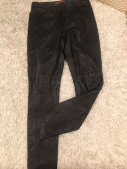 EDC brand Europian 100%Lamb leather pants size XS