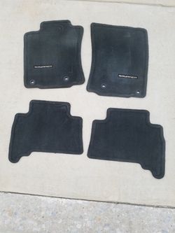 Toyota 4Runner mats for a 2010 to 2020