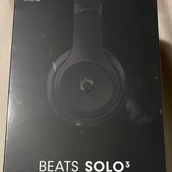 Beats Solo 3 Headset- Brand New Sealed w/receipt