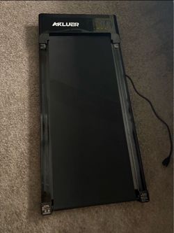 AKLUER Under Desk Walking Pad Treadmill — 5% Incline, 4.0 MPH