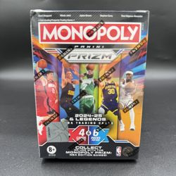 2024-2025 Prizm NBA Basketball Monopoly Blaster Booster Box Brand New/Sealed