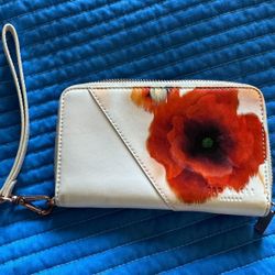 Ted Baker Naomi Playful Poppy Wristlet wallet 