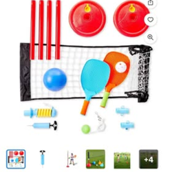 New in SEALED box. 3 in 1 outdoor games. Kids would ❤️ this. They would stay busy 👍. See photos. Great price. Cash and PICKUP ONLY
