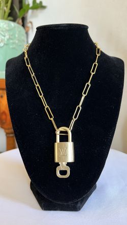 Louis Vuitton Lock And Key Necklace 
