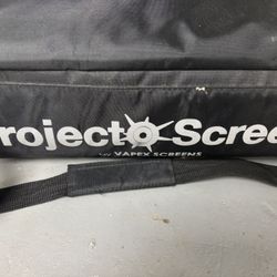 Visual Apex 120-inch outdoor projector screen 