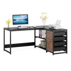 Tribesigns L Shaped Computer Desk