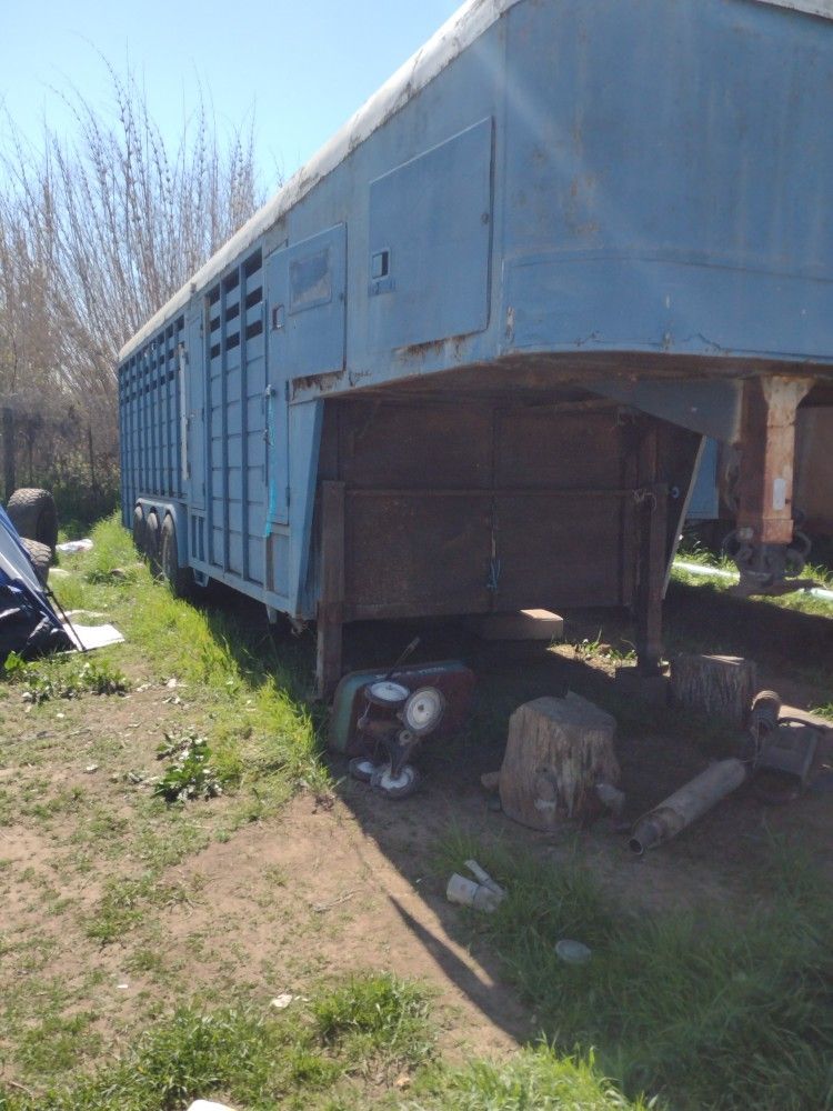 36' Triple Axle 12 Horse, Horse Trailer