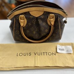 LOUIS VUITTON TIVOLI PM, GOOD CONDITION USED,  WITH DUST BAG, ENTRUPY VERIFIED