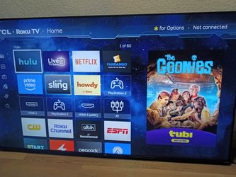 55 inch  Roku Smart tv