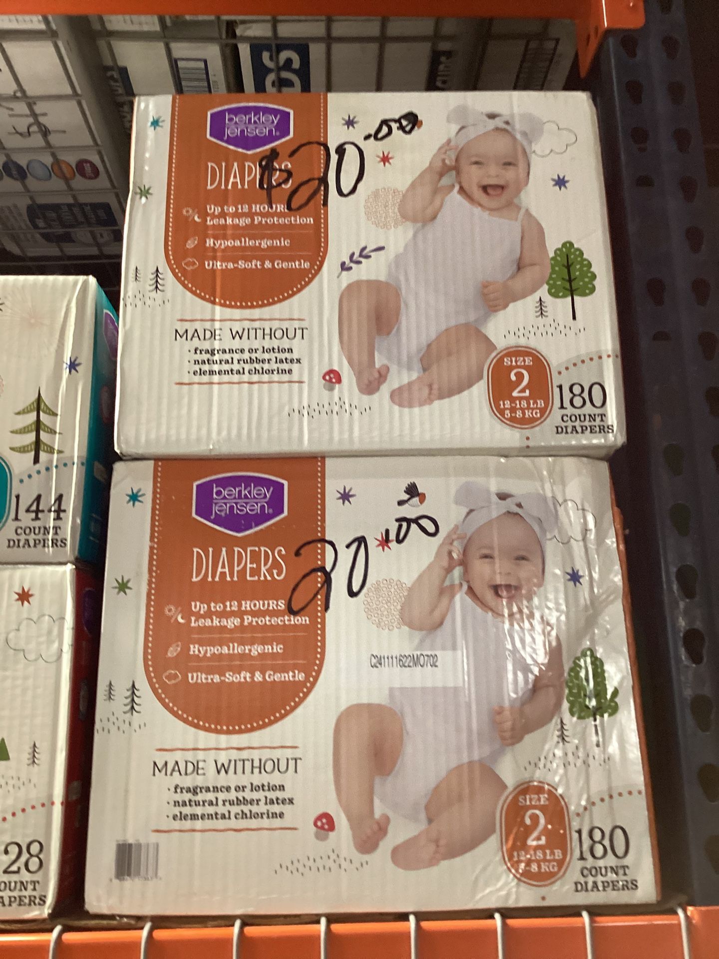 Diapers Size 2