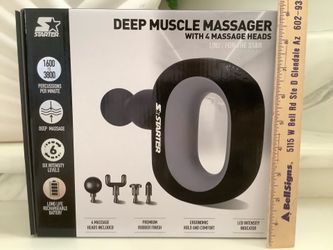 Deep Muscle Massager by Starter, NEW