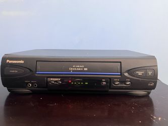 Panasonic 4-head omnivision VCR VHS player