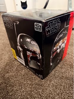 Hasbro Star Wars The Black Series Boba Fett Premium Electronic Helmet