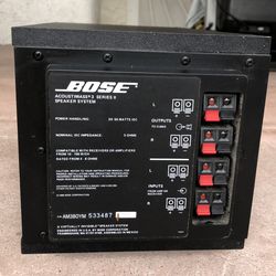 Bose subwoofer ,