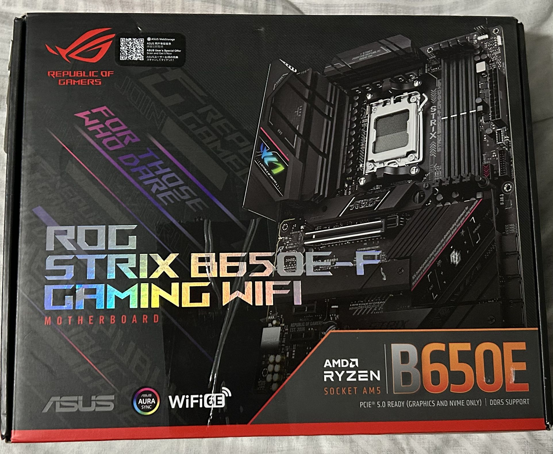 Rog Strix B650 E-F Motherboard