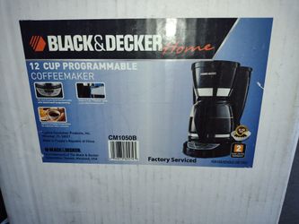 Black and Decker home 12 cup programmable coffee maker