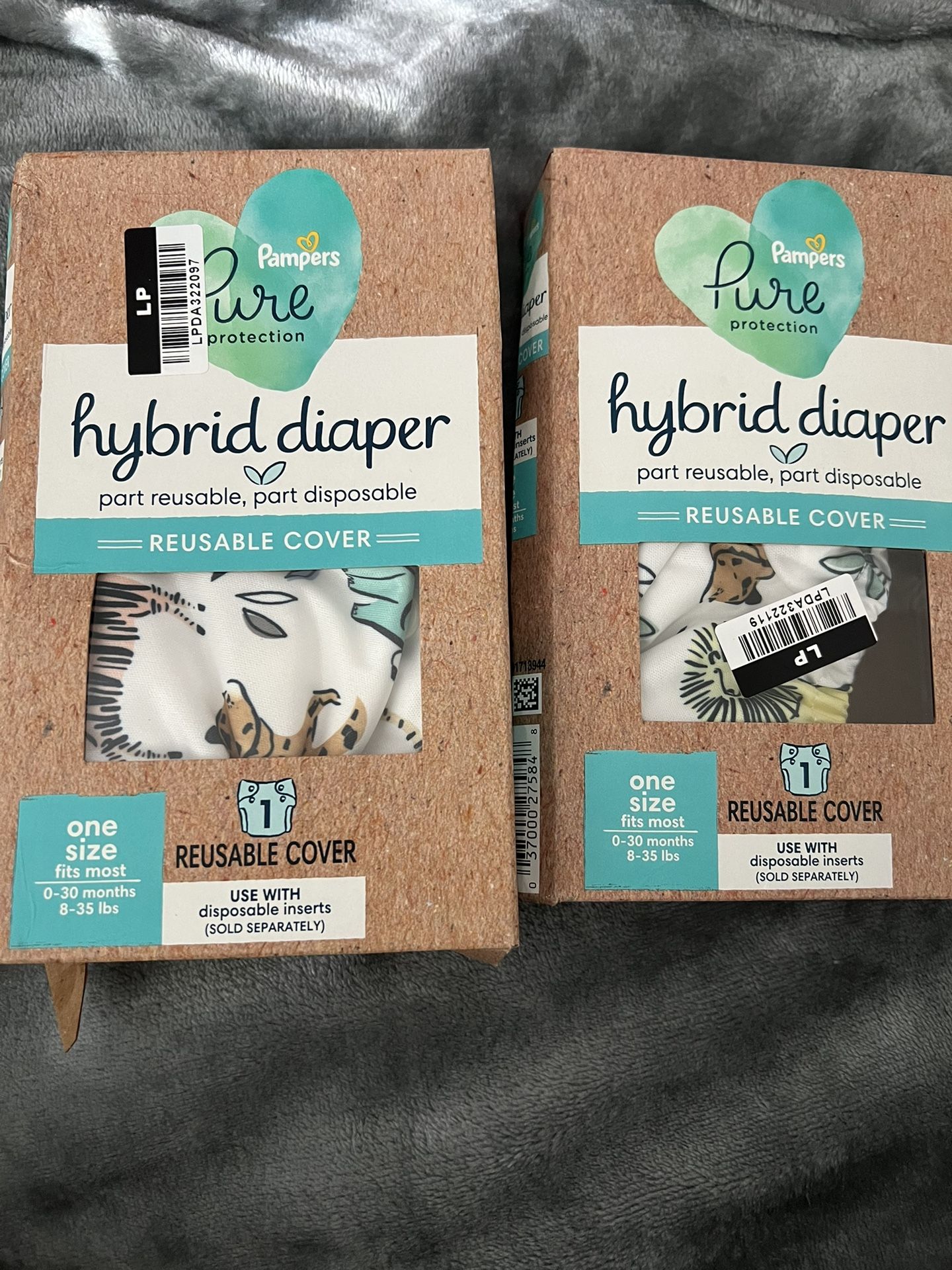 new In Box pamper Hybrid Diaper 