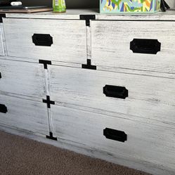 White/Black Dresser Drawer
