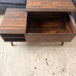 Coffee table with storage
