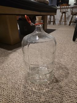 5 Gal Glass Carboy, Bottles/caps, Bottle Capper