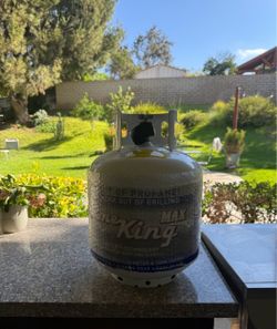 Flame King MAX Propane Tank with Gauge