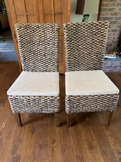 Two Rattan Chairs