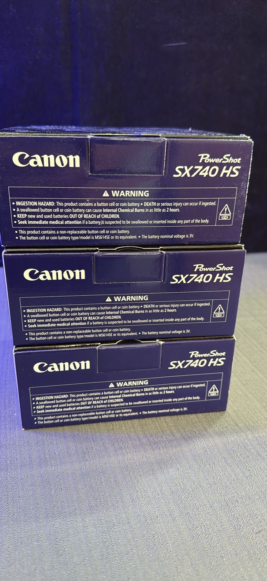 Canon SX740HS Camera (Silver or Black)
