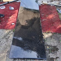 Granite tops , gravity black color nine by two