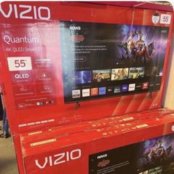 55 Tv Free Delivery $55 Down On Financing Six Month Warranty 55 Vizio Smart 4k Hdtv Qled 