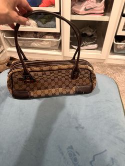 Gucci GG Canvas  Boston Bag