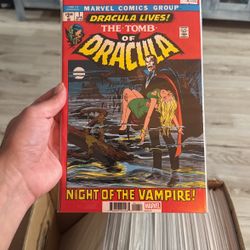 Dracula Lives! The Tomb Of Dracula Comic 