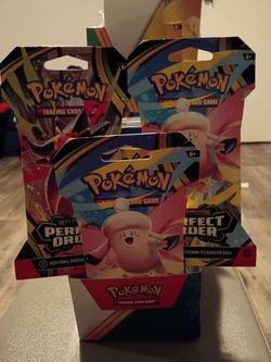 Pokemon perfect order packs