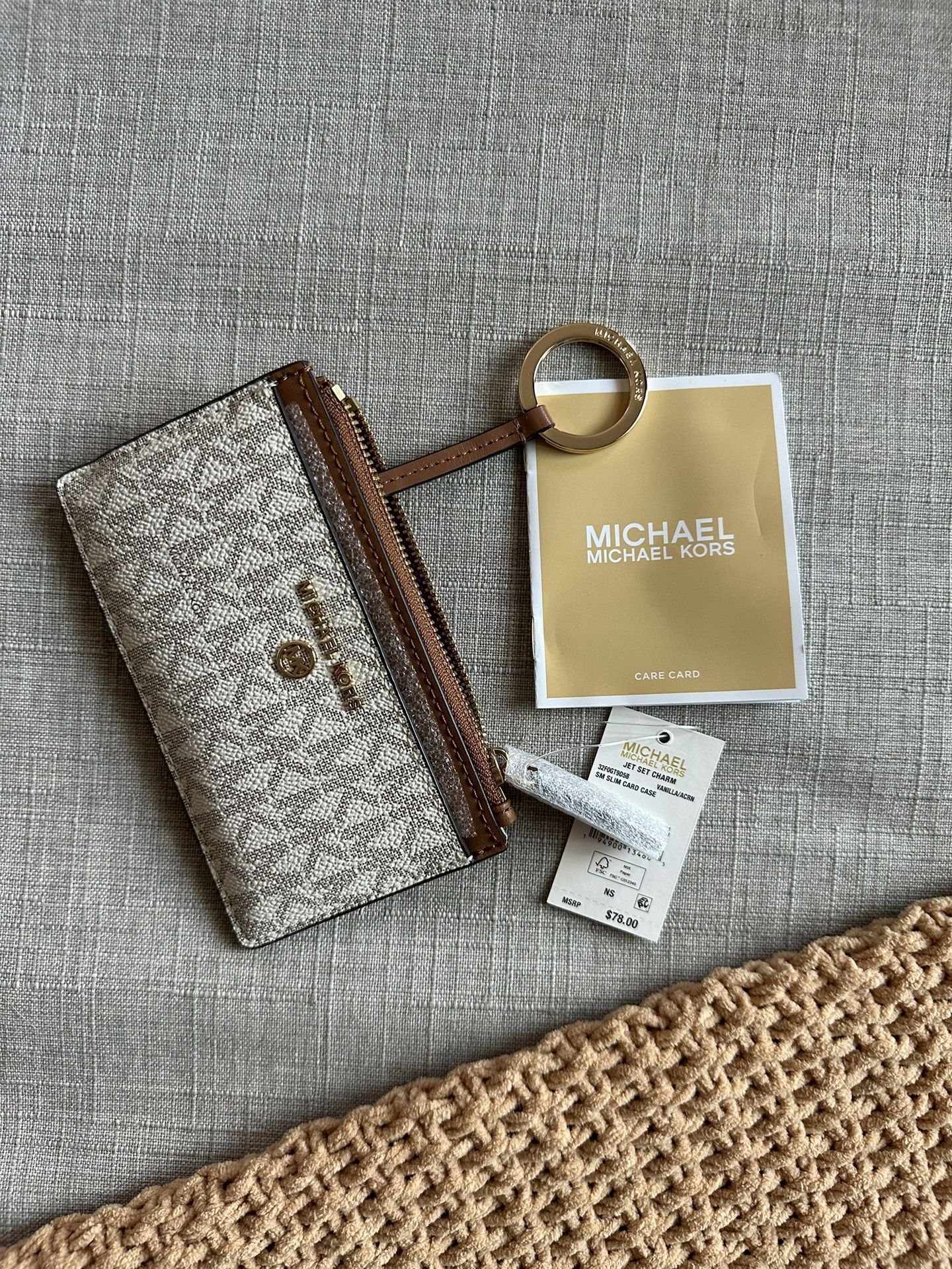 Michael Kors Slim Card Case Brand New With Tag